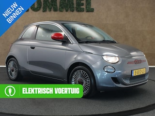Fiat 500 RED 42 kWh - ORIGINEEL NEDERLANDSE AUTO - 3 FASE LADEN - CLIMATE CONTROL - BLUETOOTH - DAB AUDIO - LICHT METALEN VELGEN - CRUISE CONTROL - PARKEERSENSOREN ACHTER - NAVIGATIE