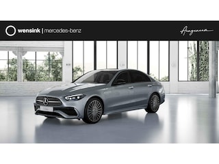 Mercedes-Benz C-klasse 300e Business Solution AMG |  AMG Line Premium Plus | Nightpakket | Trekhaak | Burmester | 360° camera | Panoramaschuifdak |