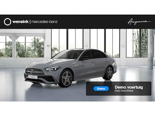 Mercedes-Benz C-klasse 300e Business Solution AMG | Trekhaak | Burmester | 360° camera | Panoramaschuifdak | Nightpakket |  Stoelverwarming voor |