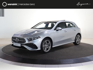Mercedes-Benz A-klasse 250e Business Solution AMG | Panoramaschuifdak | Head-up display | Premium Plus | Stoelverwarming | 360° camera |