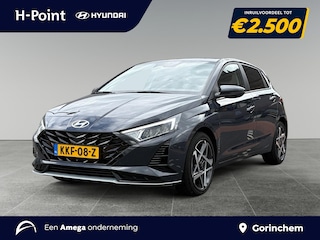 Hyundai i20 Premium 1.0 T-GDI 100pk | AUTOMAAT | NAVI | CLIMA | 17'' BI-COLOR LM-VELGEN | KEYLESS ENTRY |