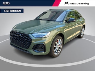 Audi Q5 50 TFSIe 299pk S edition Competition · Camera · Inklap. Trekhaak · Matrix LED · Dodehoeksensor · Stuur- & Stoelverwarming · Elektrische stoelverstelling · Apple/Android Car Play · Garantie t/m 24-06-2030 of 100.000km