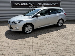 Ford Focus Wagon 1.0 Ecoboost Titanium slechts 114.209km! | Clima | Verwarmde Voorruit | Trekhaak | PDC Achter | Cruise | Navi | RIJKLAARPRIJS INCL 6 MAANDEN GARANTIE EN BEURT