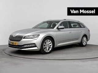 Skoda Superb Combi 1.4 TSI iV Business Edition Plus 218PK | Memory stoelen | Achteruitrijcamera | Navigatie | Stoelverwarming | Keyless | Virtual Cockpit | Climate Control | Apple CarPlay & Android Auto