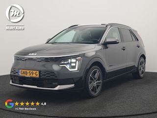 Kia Niro DynamicPlusLine 64.8 kWh 204pk | Panodak | Head Up | Adaptive Cruise | Camera | Lederen Sportstoelen & Stuur Verwarmd | Keyless | Blis | Sfeerverlichting | Apple Carplay | Navigatie | DAB |