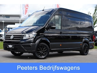 Volkswagen Crafter 35 2.0 TDI L3H3 Black Edition Camera, Cruise, Carplay, Trekhaak, 177pk, Multimedia, Geveerde stoel, Uniek!