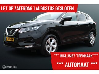 Nissan Qashqai 1.2 N-Connecta Automaat, Trekhaak, Pdc voor + achter + camera, Cruise, Clima, Donker glas, Stoelverwarming, All season banden