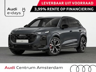 Audi Q3 S edition e-hybrid 272 pk | Techniekpakket Pro | Matrix LED koplampen | S line met microvezel sportstoelen | Optiekpakket zwart-glanzend |