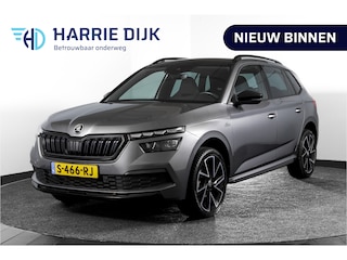 Skoda Kamiq 1.5 TSI ACT 150 PK Monte Carlo - Automaat | Pano | Dig. Cockpit | Cruise | Stoelverw. | PDC | Camera | App. Connect | ECC | Afn. Trekhaak | LM 18" |