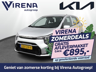 Kia Picanto 1.0 DPI DynamicLine Airco - Apple Carplay/Android Auto - Cruise Control - Navigatie - Achteruitrijcamera - Fabrieksgarantie tot 02-2032