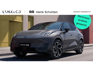 Lynk & Co 02 More 66kWh 272PK RWD | 1600KG Trekgewicht | 360 Graden Camera | Harman Kardon | Panoramadak | Elektrisch bedienbare voorstoelen met geheugen | Keyless Entry | Getint glas | Adaptieve Cruise Control | Dodehoekassistent | Sfeerverlichting | Stuurwielverwarming | Stoelverwarming