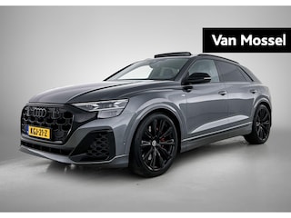 Audi Q8 60 TFSI e quattro Pro Line S Competition |490 PK | S-line | 360 Camera | Panoramadak | Vierwielbesturing | Bang & Olufsen Advanced 3D | Climate Control | Navigatie | Trekhaak | Stoelverwarming voor en achter | Lichtmetalen velgen |