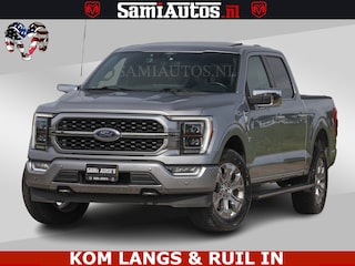 Ford F-150 PLATINUM | MASSAGE | PANO | GROOTSCHERM | COMFORT STOELEN | ADAPTIVE CRUISE | DC | DUBBELE CABINE | 5 PERSOONS | DC | DASH CAM | MASSAGE |