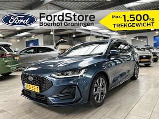 Ford Focus Wagon EcoBoost Hybrid 155pk ST-Line | AUTOMAAT | Adapt. Cruise | Winterpack | Dodehoek detectie | Camera | Sync 4 | LED |