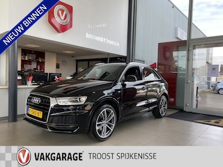 Audi Q3 1.4 TFSI CoD S-LINE Design Pro Line Plus,Automaat,Navigatie,Parkeerassistent,Spraakbediening,Trekhaak Elektrisch,Climate&Cruisecontrol,Comfortstoelen met Stoelverwarming,Keyless,V&A Sensoren,19 Inch Lmv