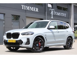 BMW X3 xDrive30e High Executive M Sport - 20 Inch - Zwart leder - Hooglans lijsten Achteruitrijcamera - Brooklun Grau - goed onderhouden