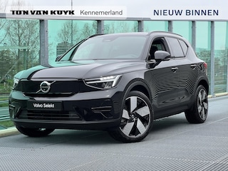 Volvo EX40 Single Motor Extended Range Ultra Black Ed. 82 kWh Panorama dak, Electr. verstelbare stoelen, 360 G Parkeer camera, Trekhaak semi elektrisch