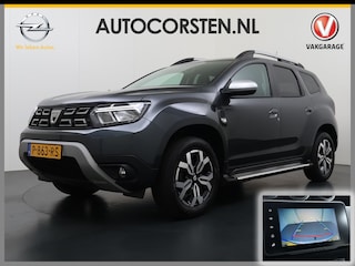 Dacia Duster 1.3TCe 131PK Prestige Trekhaak Navi Camera Apple Carplay Android Auto Ecc Bluetooth Cruise Control Pdc Dodehoek Signalering Isofix Privacy Glas Sidesteps Lmv ESP 1.500KG Trekgewicht Origineel Nederlandse Auto