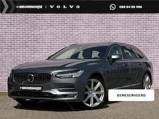 Volvo V90 2.0 T5 Inscription | Trekhaak | Bowers & Wilkins | Schuif/kantel Panoramadak | Adaptieve cruise | 360° Camera | Keyless entry/start | HUD | Apple carplay/android auto | BLIS | Stoelverwarming |