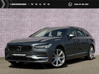 Volvo V90 2.0 T5 Inscription | Trekhaak | Bowers & Wilkins | Schuif/kantel Panoramadak | Adaptieve cruise | 360° Camera | Keyless entry/start | HUD | Apple carplay/android auto | BLIS | Stoelverwarming |