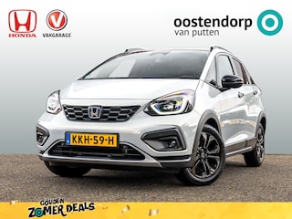 Honda Jazz 1.5 Full Hybrid Advance Crosstar automaat | Stoelverwarming | Camera | Navigatie | PDC v/a | Adaptieve Cruise | Carplay / Android auto | Stuurverw.