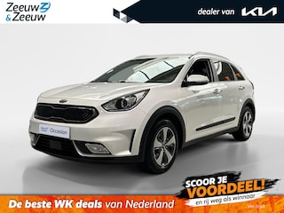 Kia Niro 1.6 GDi BusinessLine | Trekhaak Afneembaar + 7-Polige Stekker | Apple Carplay / Android Auto | Navigatiesysteem | Licht + Regensenor | Stoel + Stuurverwarming | Cruise Control | Parkeersensoren + Camera Achter | Rijstrooksensor + Correctie