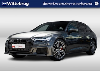 Audi A6 Avant 55 TFSI e 367PK quattro S line Competition | Panormadak | Sportstoel Plus | Valcona Leder | 20 Inch | Achteruitrijcamera | Matrix | Servo |