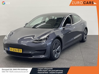 Tesla Model 3 Standard RWD Plus 60 kWh SOH 93% Airco ECC Navigatie Parkeersensoren Camera Adaptive Cruise Leder Panoramadak