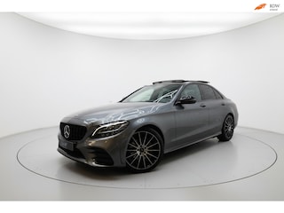 Mercedes-Benz C-klasse 200 AMG PANO NIGHT 360 LEER WIDESCR