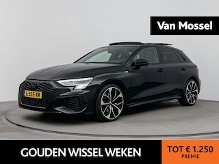 Audi A3 Sportback 35 TFSI edition one | PANORAMADAK | LEDER | BANG OLUFSEN | DIGITAAL DASHBOARD | LED |