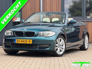 BMW 1-serie High Executive Cabrio Leder Aut Stoelverw.