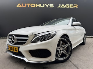 Mercedes-Benz C-klasse 180 AMG Sport Edition Pano Leer Camera Burmester