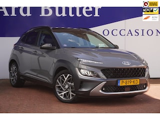Hyundai Kona 1.6 GDI HEV Premium +Volleder+Breed-Navigatie+camera+stoel&stuur-verw18"Lmv+Krell-sound =SUPER PRIJS ORIG/NL!!