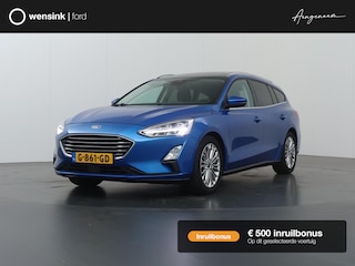 Ford Focus Wagon 1.0 EcoBoost Titanium Business | Trekhaak | Panoramadak | Winterpakket | B&O | Parkeercamera | Elektr. Achterklep |