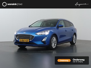 Ford Focus Wagon 1.0 EcoBoost Titanium Business | Trekhaak | Panoramadak | Winterpakket | B&O | Parkeercamera | Elektr. Achterklep |