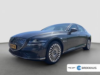 Genesis G80 87 kWh 390pk AWD Dual Motor Premium | Solarroof | Full LED verlichting | Stoelverwarming/ Koeling & Massage | 360 Camera | Carplay | Stoelgeheugen | Elektrische achterklep | Warmtepomp | Elektrische stuurkolom