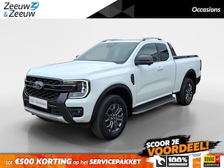 Ford Ranger 2.0 Super Cab EcoBlue Wildtrak | Dealer onderhouden | Trekhaak | Rollertop | Driver assistance pack | Bedliner