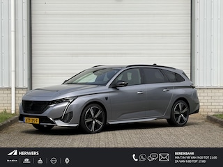 Peugeot 308 SW Hybrid 136 e-DCS6 GT Automaat / Apple Carplay Android Auto / Navigatie / Adaptief cruise control / Keyless Entry/Start / Rondomzicht camera / Lichtmetalen wielen 18“ /