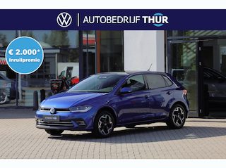 Volkswagen Polo 1.0 TSI Edition 50 95PK / 70kW LED Matrix IQ.Light, elektr. bedienbaar panoramadak, achteruitrijcamera, Apple Carplay & Android Auto, Digital Cockpit Pro, verwarmbare voorstoelen, Keyless Acces & Start, dodehoekdetectie (Side Assist), draadloze telefoonlader, navigatie, 16'' LMV 'Coventry'