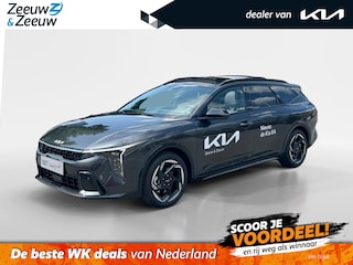 Kia K4 Sportswagon 1.0 T-GDi MHEV GT-Line Launch Edition (pano) Dodehoekassistentie | Kruisend verkeersassistentie achter | Uitstapwaarschuwing | Stoel + stuurwielverwarming