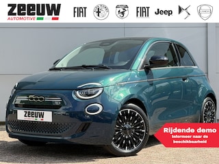Fiat 500 1.0 Hybrid La Prima | Leder | Navi | Camera | Carplay | 17"