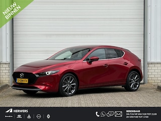 Mazda 3 2.0 e-SkyActiv-G M Hybrid 122 Luxury / Dealer Onderhouden / Fabrieksgarantie tot 01-2029 of 150.000km / Adaptieve Cruise Control / BOSE Audio / Elektrischebestuurderstoel met geheugen /