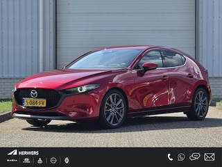 Mazda 3 2.0 e-SkyActiv-G M Hybrid 122 Luxury / Dealer Onderhouden / Fabrieksgarantie tot 01-2029 of 150.000km / Adaptieve Cruise Control / BOSE Audio / Elektrischebestuurderstoel met geheugen /