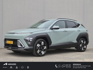 Hyundai Kona 1.6 GDI HEV Comfort Smart / Fabrieksgarantie tot 10-2029 / Dealer Onderhouden / Eerste Eigenaar / Navigatie / Trekgewicht 1300 kg / Stuur- & Stoelverwarming / Achteruitrijcamera / Elektrische achterklep / Adaptief cruise control / Apple Carplay Android Auto /
