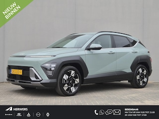 Hyundai Kona 1.6 GDI HEV Comfort Smart / Fabrieksgarantie tot 10-2029 / Dealer Onderhouden / Eerste Eigenaar / Navigatie / Trekgewicht 1300 kg / Stuur- & Stoelverwarming / Achteruitrijcamera / Elektrische achterklep / Adaptief cruise control / Apple Carplay Android Auto /