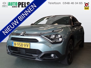 Citroën C4 5drs 1.2 Puretech Shine 130pk!!, Navigatie, Clima controle, Cruise controle, Ledere bekleding,  Trekhaak afneembaar, Elek stoel, Camera A/V, Pano/schuifdak, Stoelverwarming, Xenon verlichting, Lm velgen 18'', Full options, N Bovag afleverpakket 695,-