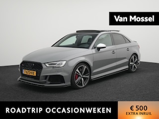 Audi A3 A3 Limousine 2.5 TFSI quattro | Matrix LED-koplampen | Assistentie Pakket | Bang & Olufsen Sound System | Glazen panoramadak | Cruise control adaptief met Stop&Go | Dodehoek detectie | Stoelverwarming | 12 Maanden BOVAG Garantie |