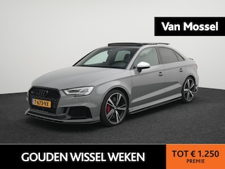 Audi A3 A3 Limousine 2.5 TFSI quattro | Matrix LED-koplampen | Assistentie Pakket | Bang & Olufsen Sound System | Glazen panoramadak | Cruise control adaptief met Stop&Go | Dodehoek detectie | Stoelverwarming | 12 Maanden BOVAG Garantie |