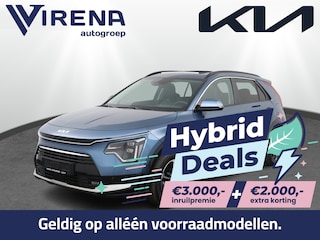 Kia Niro 1.6 GDi DynamicPlusLine - Stoel-/stuurverwarming - Schuif-/kanteldak - Navigatie - Apple CarPlay/Android Auto - Fabrieksgarantie tot 06-2033