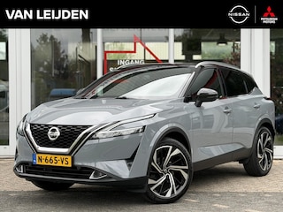 Nissan Qashqai 1.3 Mild-Hybrid 158pk Xtronic Tekna Plus | Leder | Panoramadak | Head-Up | App Connect | Navigatie | Keyless